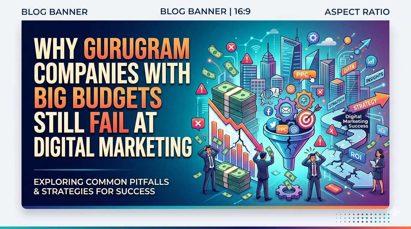 Why Gurugram Companies with Big Budgets Still Fail at Digital Marketing