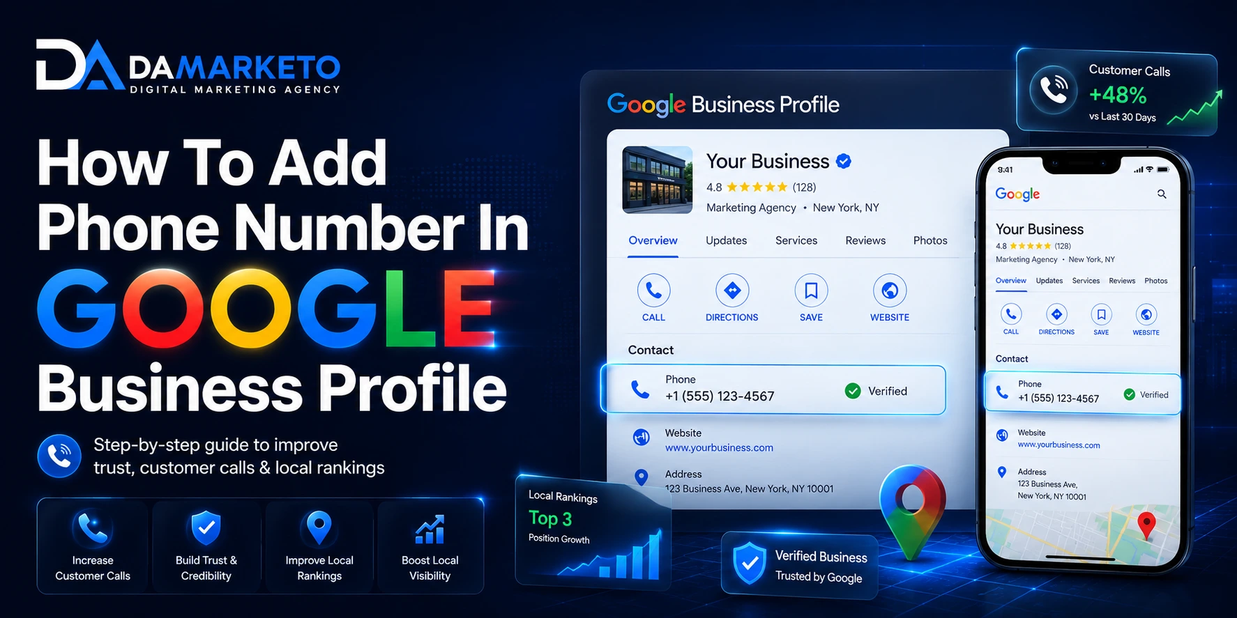 How To Add Phone Number In Google Business Profile