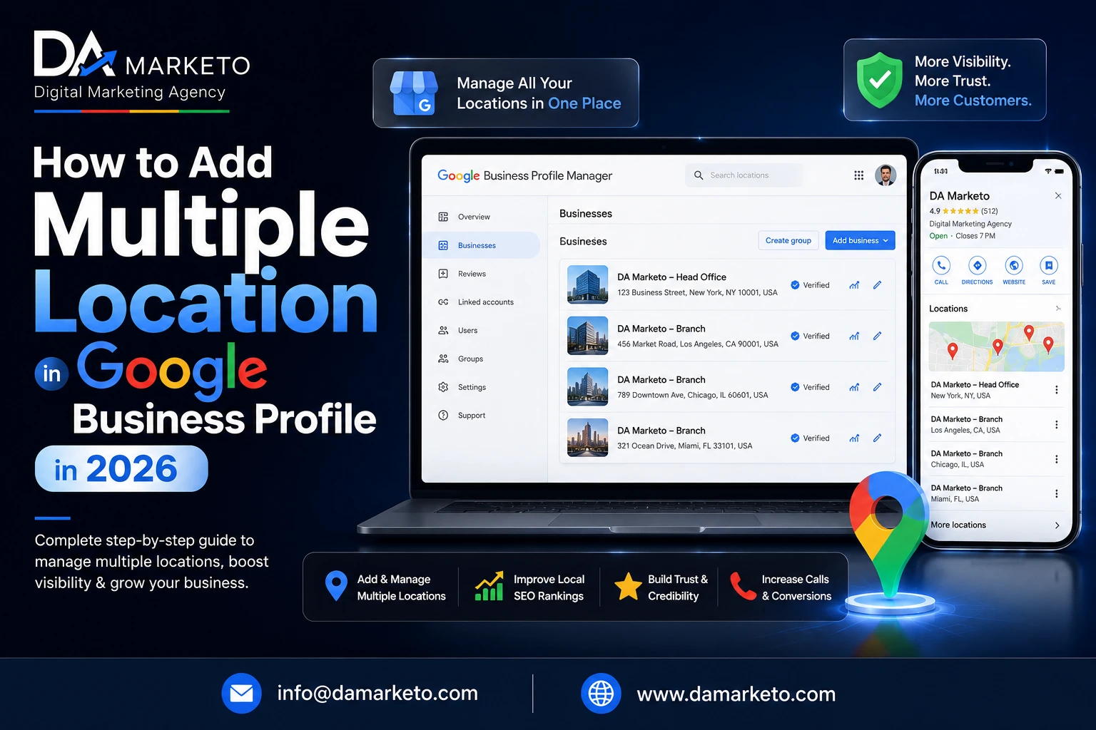 How to Add Multiple Location in Google Business Profile in 2026