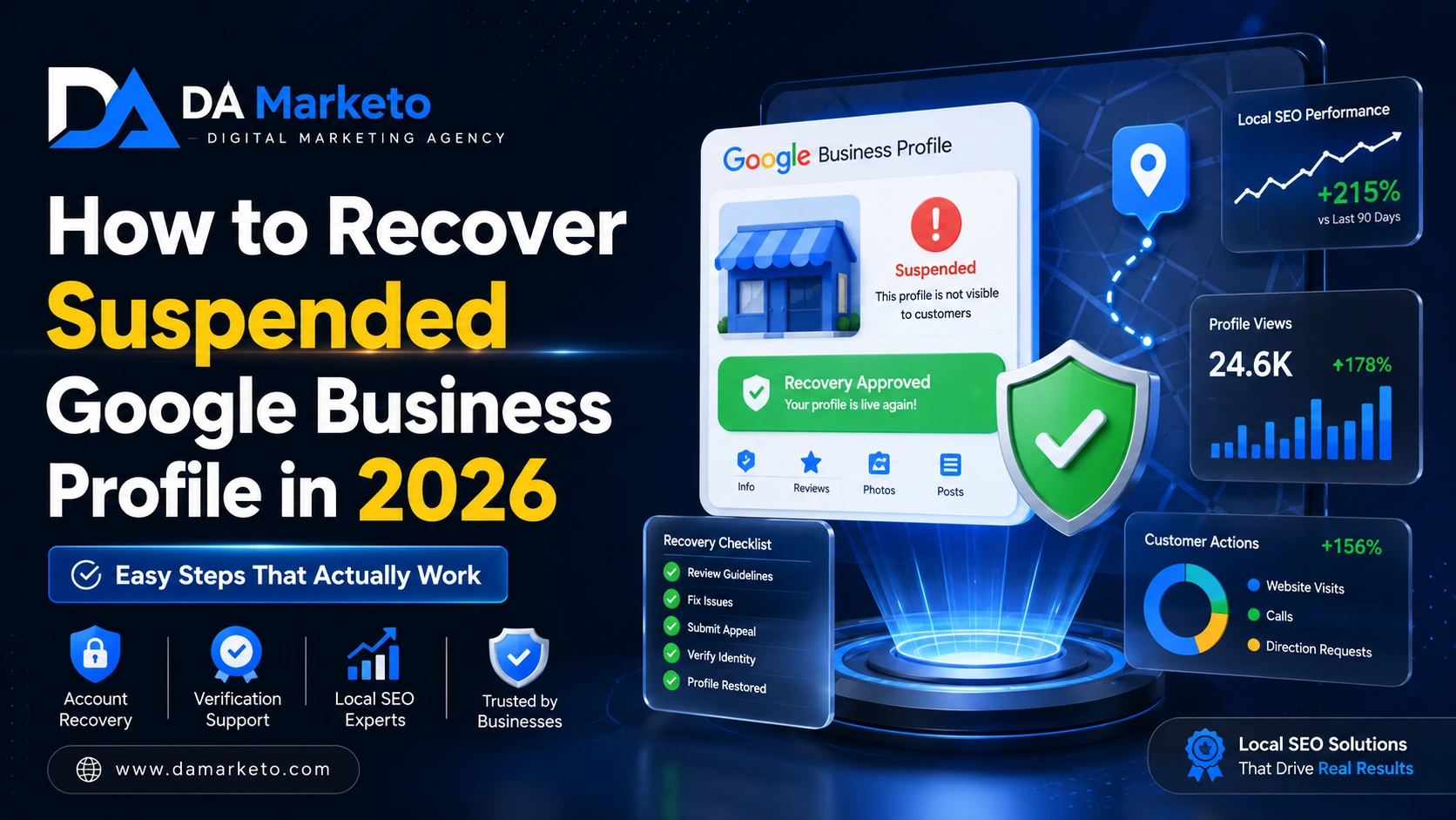 How to Recover Suspended Google Business Profile