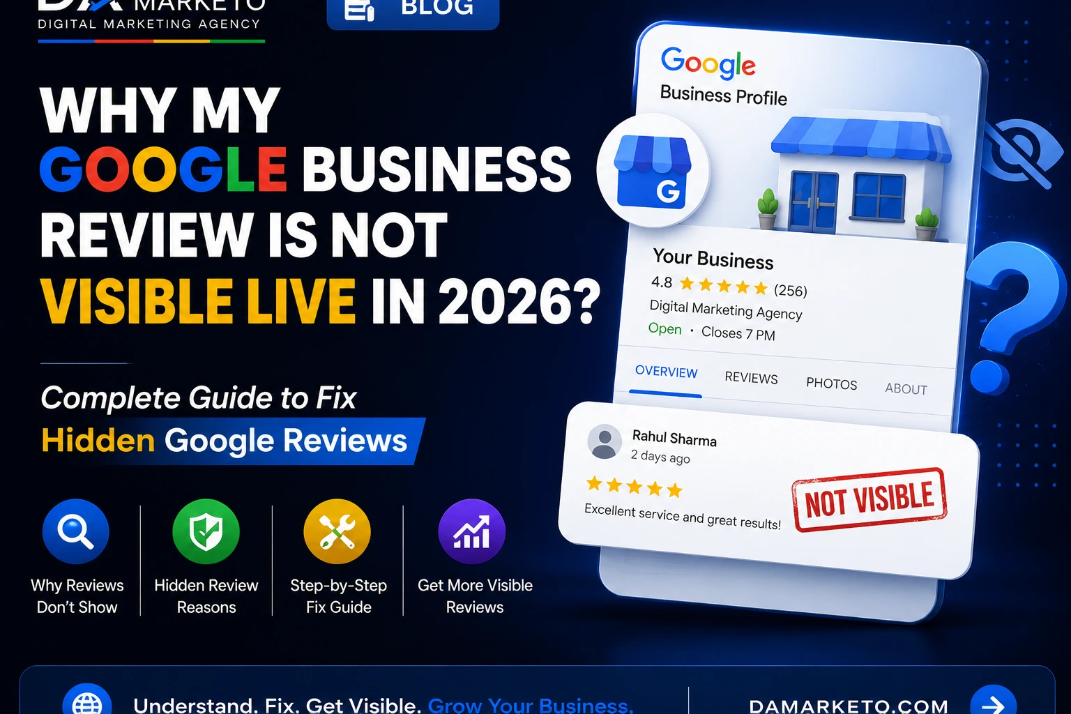 Why My Google Business Review Is Not Visible Live in 2026