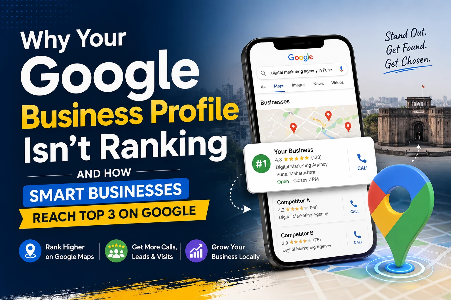 Why Your Google Business Profile Isn’t Ranking And How Smart Businesses Reach Top 3 on Google