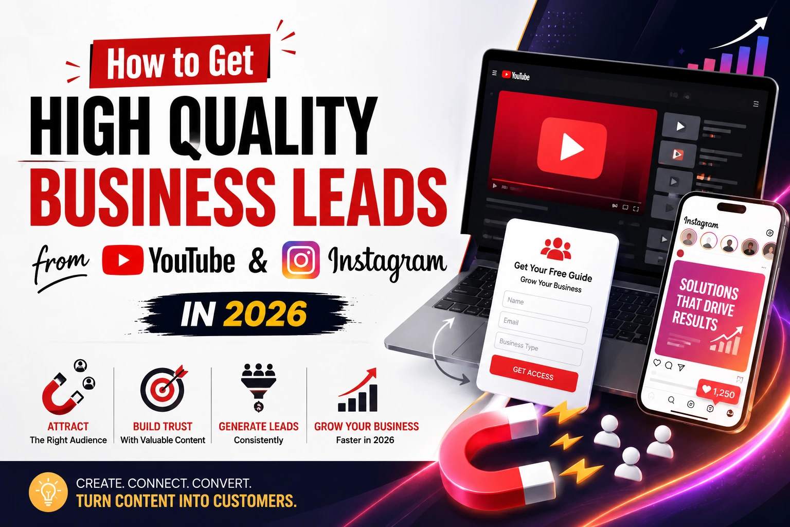 How to Get High Quality Business Leads from YouTube & Instagram