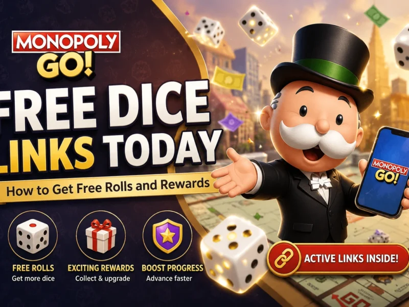 monopoly go free dice links